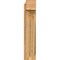 Ekena Millwork Traditional Block Rough Sawn Outlooker, Western Red Cedar, 8"W x 26"D x 38"H OUT08X26X38TRA05RWR - alternate 4